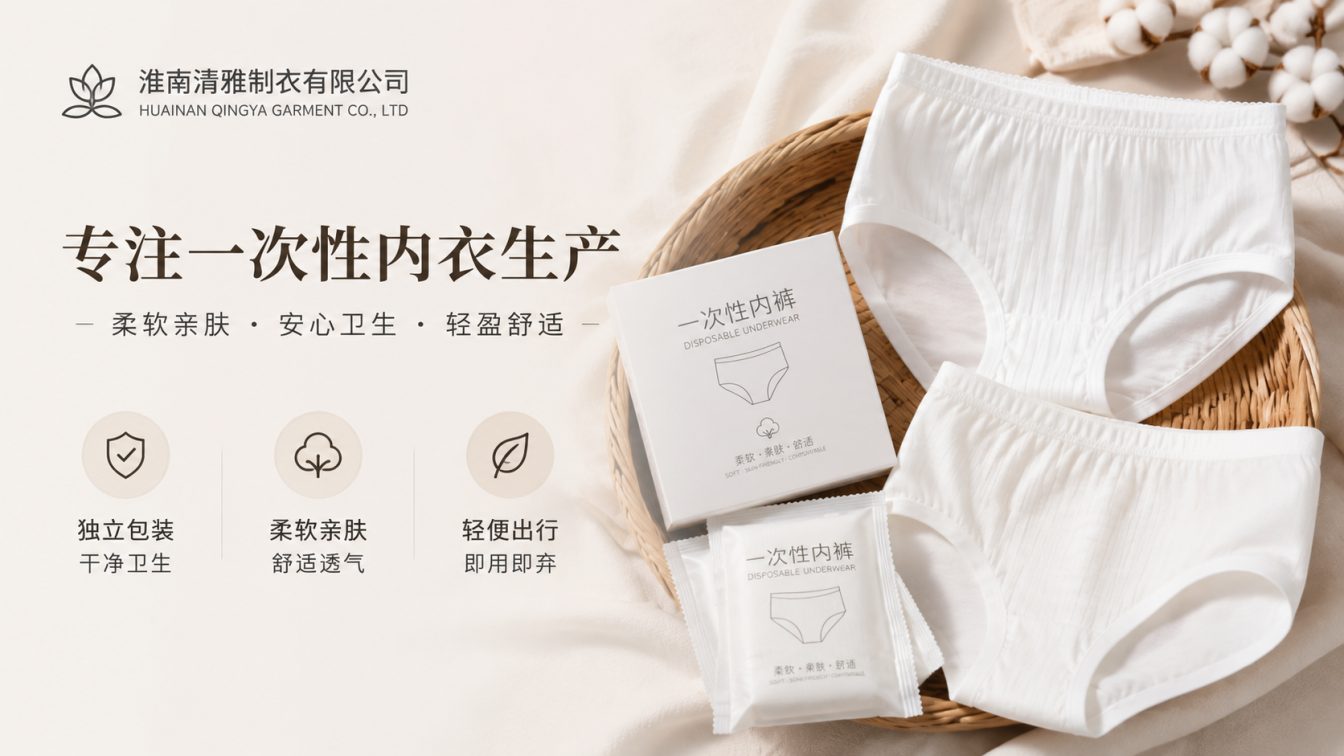 来宾为多渠道提供日抛内衣方案